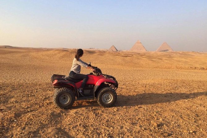 1 Hour ATV at Giza Pyramids from Cairo - Pickup from Cairo or Giza