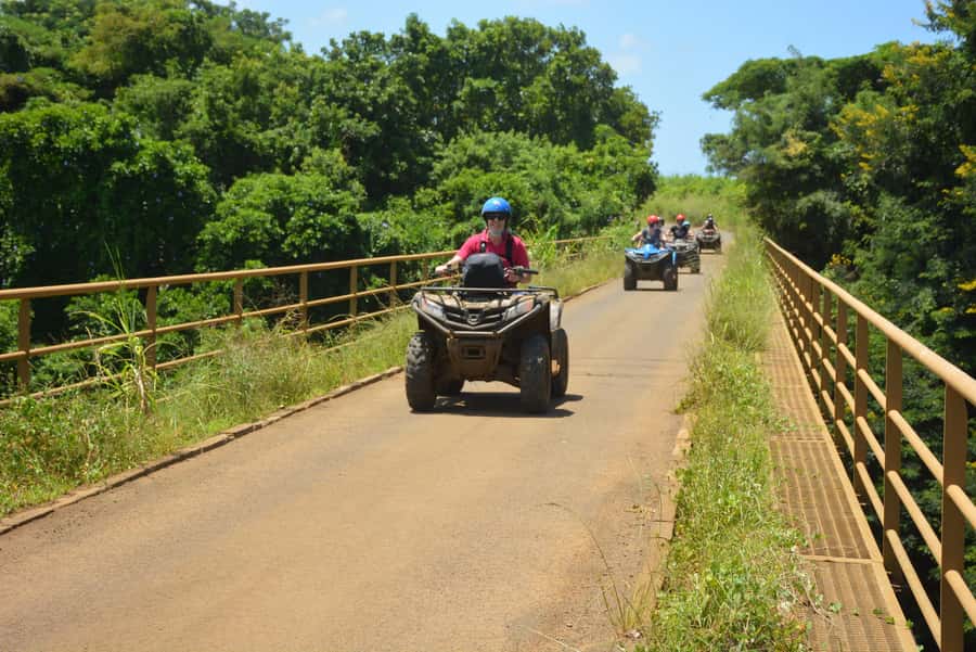 2-Hour Quad Bike Tour of the Wild South of Mauritius - La Roche Qui Pleure and the big-wave views
