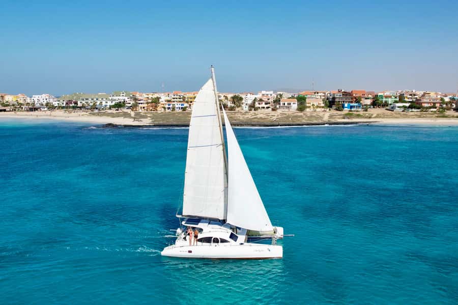 3-hour Catamaran Adventure on the waters of Sal Island - Three hours of sailing along Sal’s coast