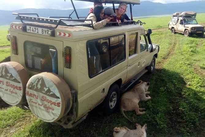 4 Days Join Group tour Tarangire Serengeti and Ngorongoro crater - What $1,090 per person covers