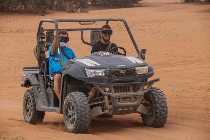Agadir: Buggy Safari Adventure - Getting fitted out at the garage