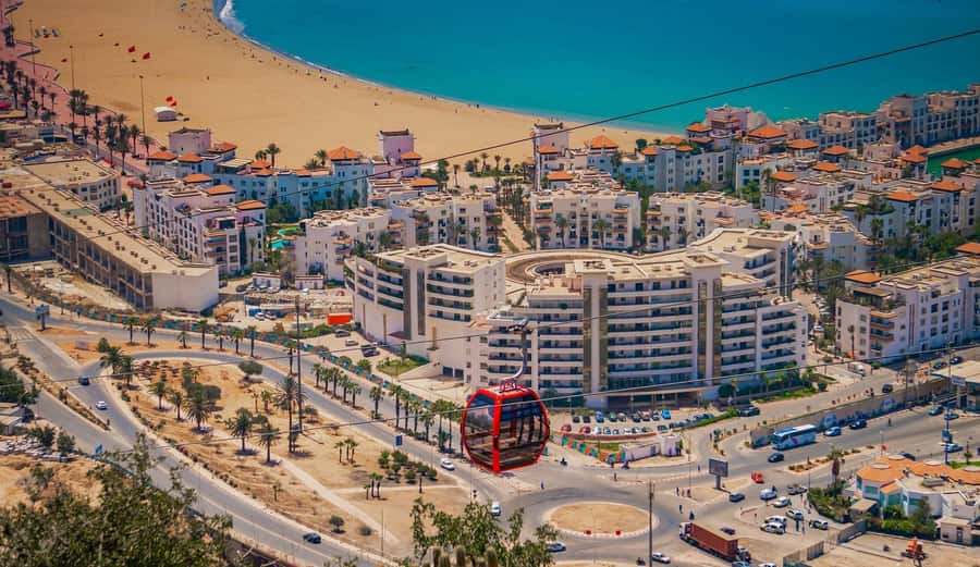 Agadir: Cable Car Ticket and Guided City Tour - Kasbah Oufella and the story above Agadir