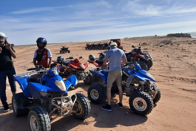 Agadir Desert Quad Bike Safari with Hotel Pickup - Safety briefing, helmets, and your first few minutes on the quad