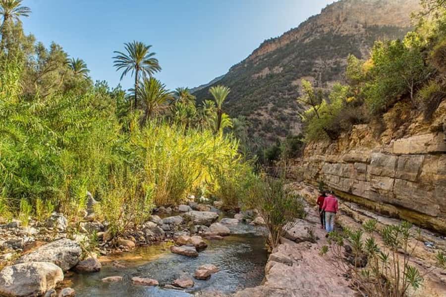 Agadir: Paradise Valley & Desert Sand Dunes with Camel Ride - Walking into Paradise Valley
