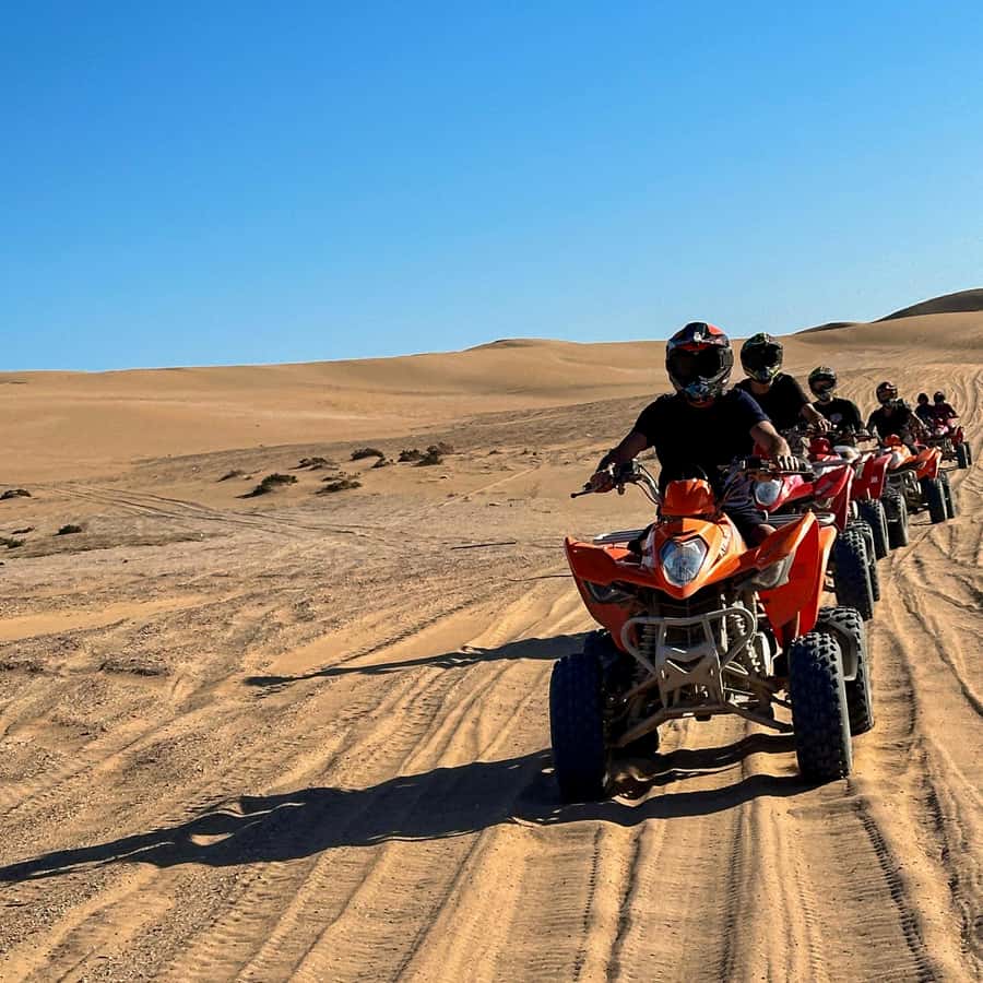 Agadir: Quad Biking Ride Desert Adventure - From Agadir to the foothills in 45 minutes