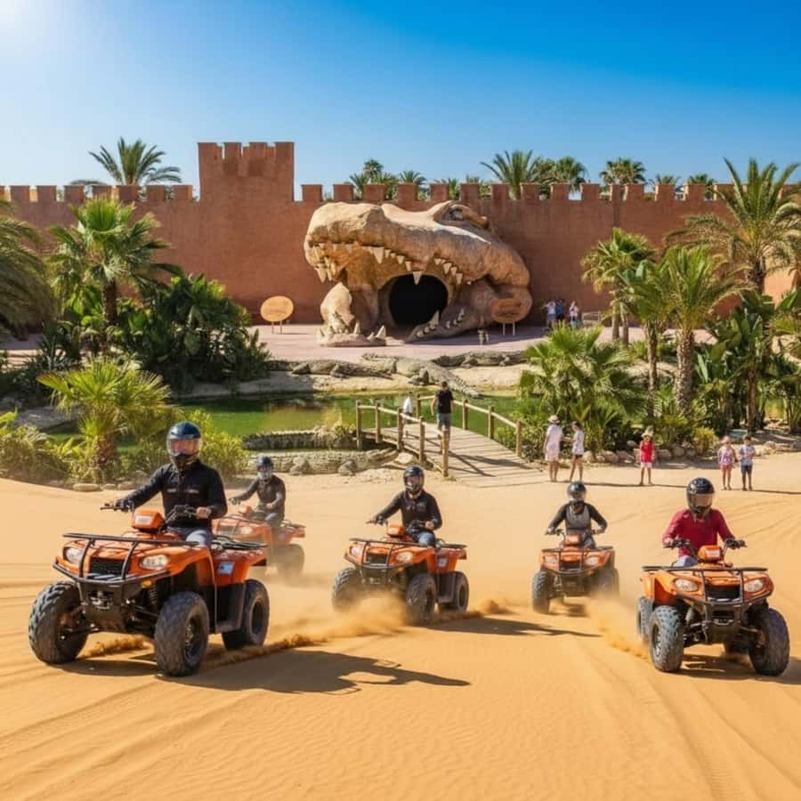 Agadir: Quad Safari with Crocoparc Optional - What this Agadir quad safari really includes