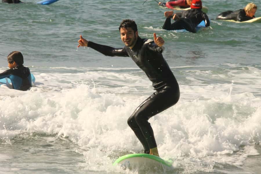 Agadir: Taghazout Beach Surf Lesson with Lunch and Transfer - What the $48 price really buys you