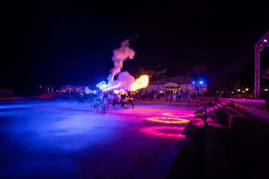 Agadir / Taghazout : Chems Ayour Fantasia Show & Dinner - Music and performances between the courses
