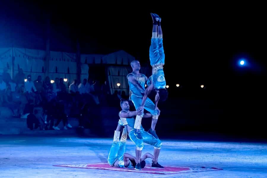 Agadir / Taghazout : Chems Ayour Fantasia Show & Dinner - How the evening feels for families and couples