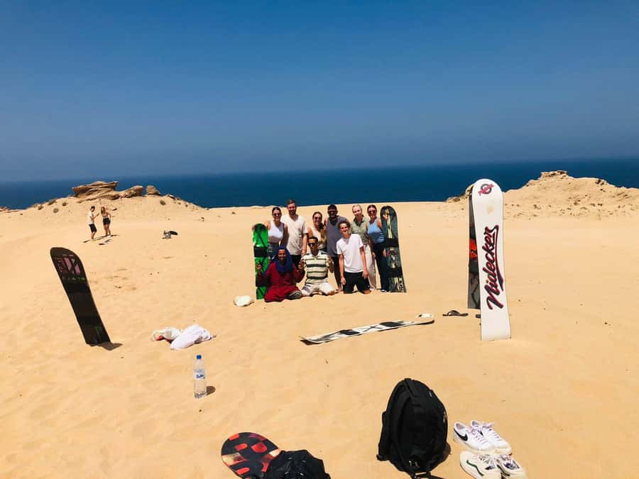 Agadir/Taghazout: Desert Sandboarding & Visit to the Canyon - Wind can change the whole feel of the session