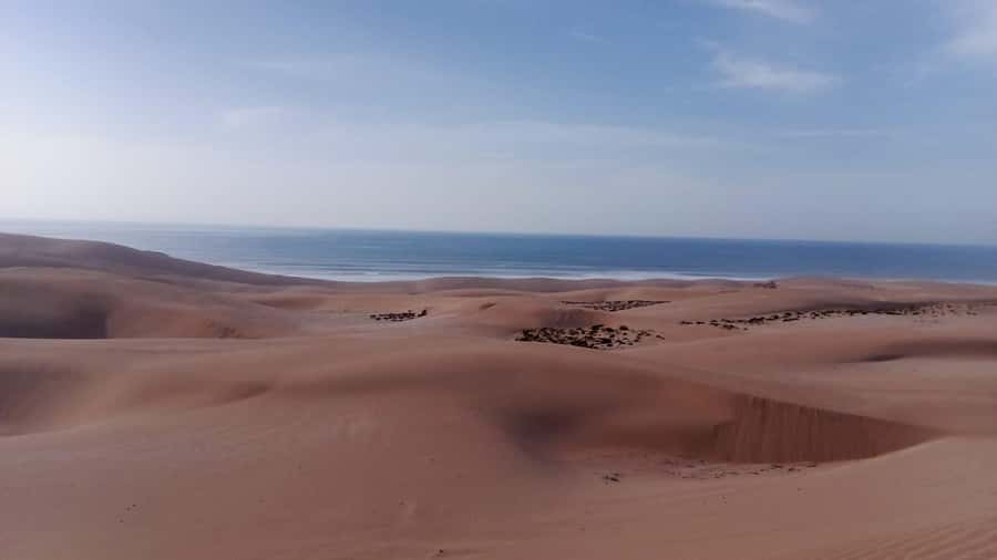 Agadir/Taghazout: Quad Bike and Sandboarding Tour - Sandboarding down the coastal dunes