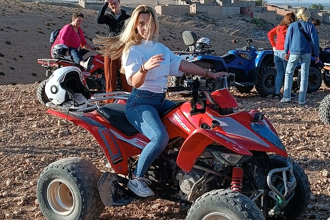Agafay Desert Package, Quad Bike, Camel Ride and Dinner Show - Music, dancing, and the fire show