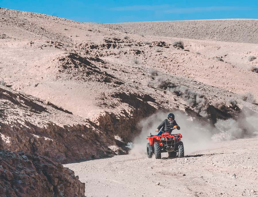 Agafay Desert: Quad Bike and Camel Ride Adventure Tour - Why Agafay works for a short desert day