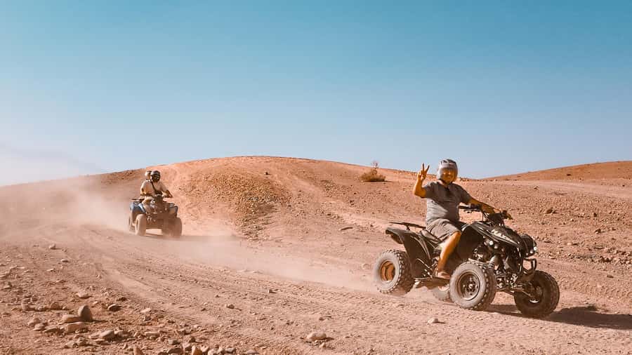 Agafay Desert: Quad Biking, Camel Ride, Lunch - Pickup From Marrakech and the Drive Out