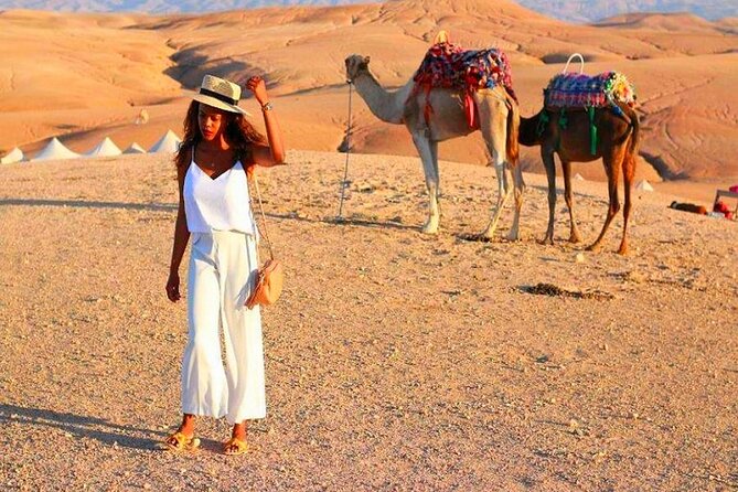 Agafay Desert Sunset, Camel Ride and Dinner from Marrakech - Agafay Desert at sunset: a short escape from Marrakech