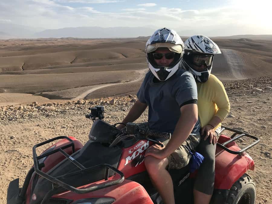 Agafay: Quad, Camel Ride & Dinner Show from Marrakech - Forty minutes on the Agafay quads