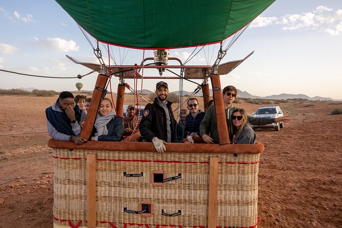 Air ballooning: Marrakech Desert and Atlas Views - Drinks, registration, and the launch area