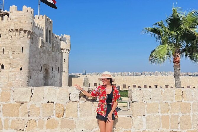Alexandria Full Day to The so called, Bride of the Mediterranean - Qaitbay Citadel beside the Mediterranean