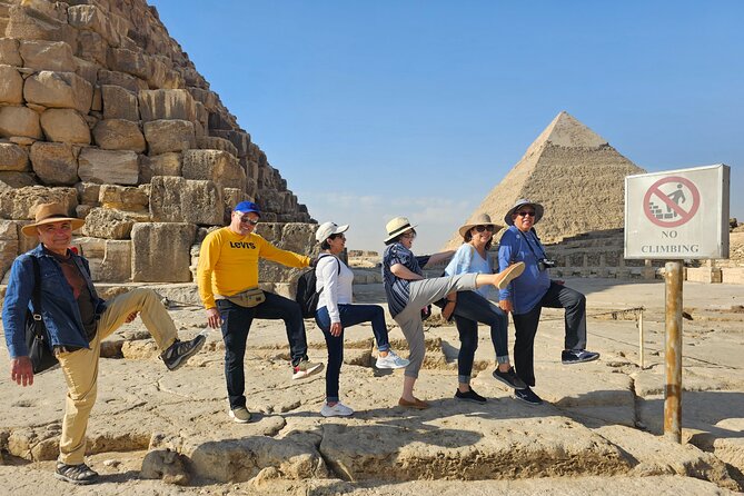 All-in-One Giza Pyramids from inside, Sphinx & Camel ride & Lunch - The Valley Temple and Great Sphinx