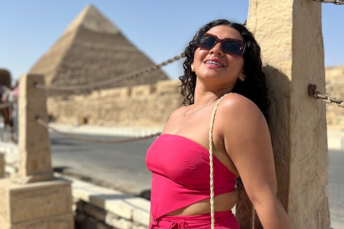 All inclusive Giza Pyramids,Sphinx,lunch,Camel,insid 3rd pyramid - A private start from your Cairo address