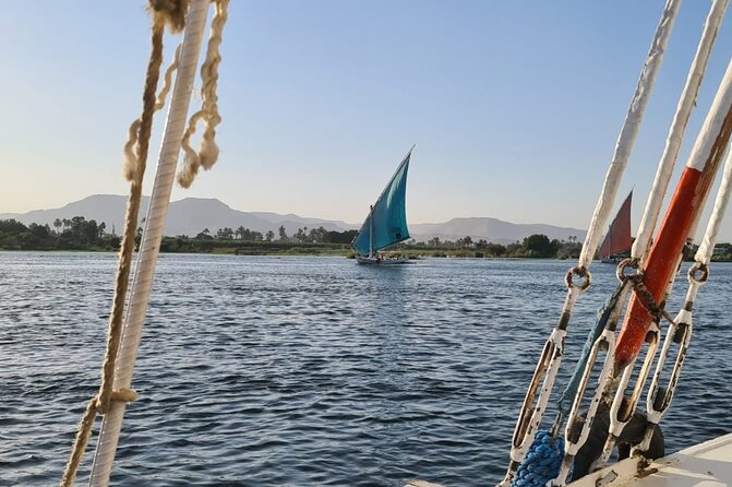Amazing Sunset sailing by Felucca in Luxor -2 Hours (Private) - What you see from the river