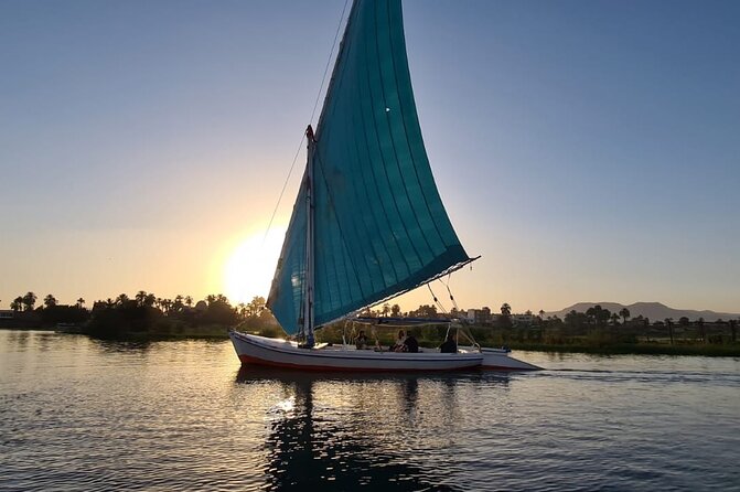 Amazing Sunset sailing by Felucca in Luxor -2 Hours (Private) - The hotel pickup keeps the evening simple