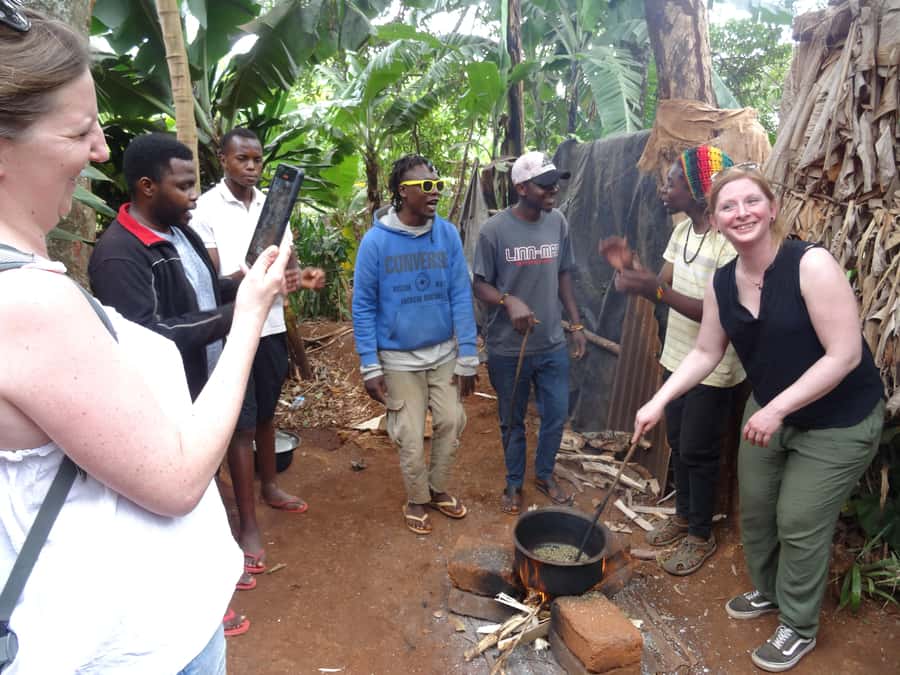 Arusha or Moshi : Hot Spring, Waterfall & Coffee Farm Tour - A full Kilimanjaro foothills day for $53
