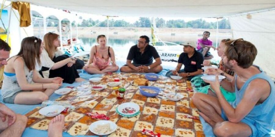 Aswan: Felucca Ride on The Nile River with an Egyptian Meal - What you will see from the river