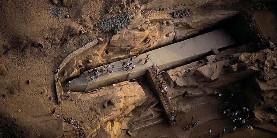 Aswan: High Dam, Unfinished Obelisk, Philae & Nubian Village - The Unfinished Obelisk and the ancient granite quarry