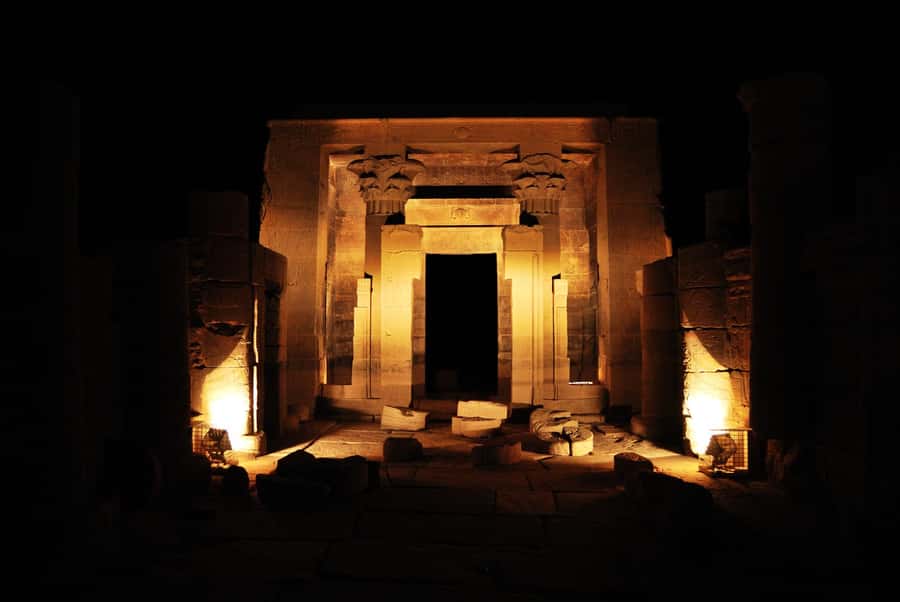 Aswan: Philae Temple Sound & Light Show with Entrance Fees - The evening begins with a hotel pickup in Aswan