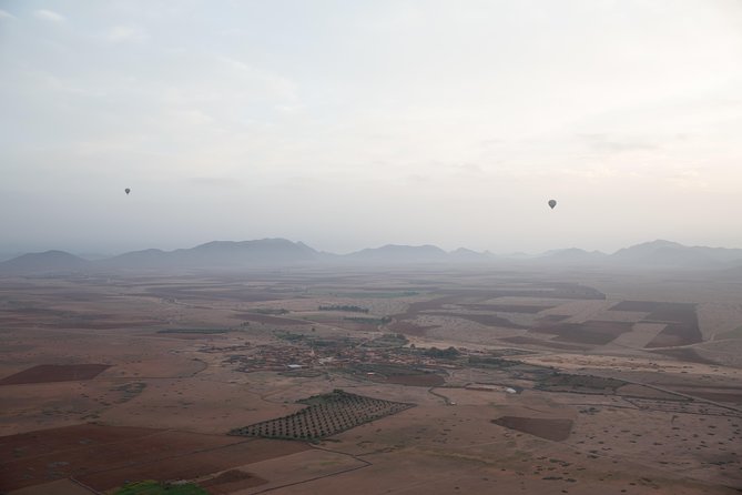 Atlas Mountains Hot Air Balloon Ride from Marrakech with Berber Breakfast and Desert Camel Experience - Forty to fifty minutes above the Atlas foothills