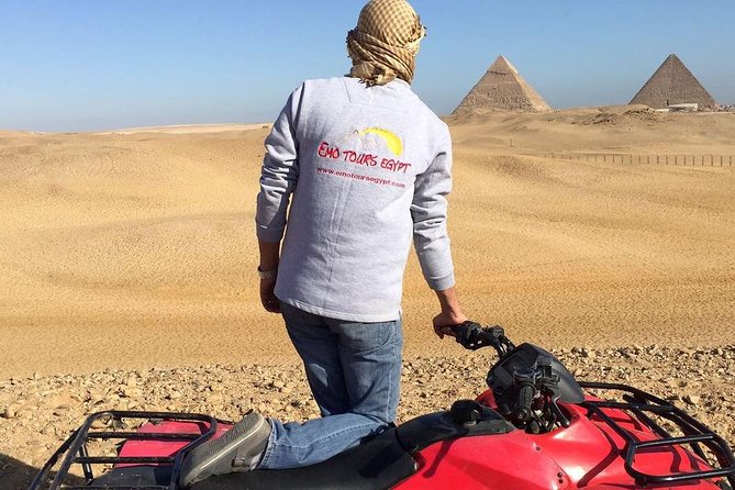 ATV Ride at the Desert of Giza Pyramids - Who will enjoy this most?