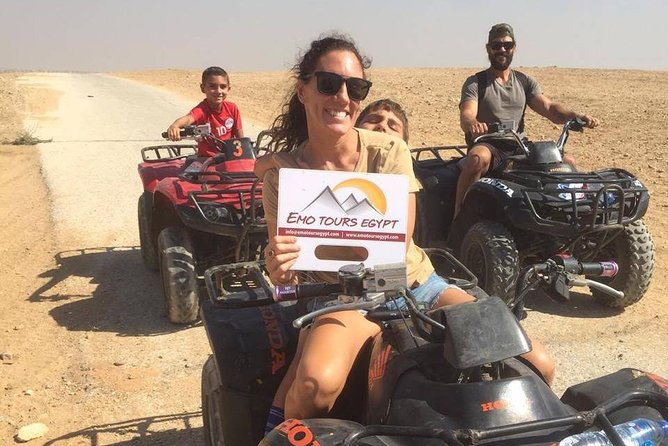 ATV Ride at the Desert of Giza Pyramids - Pickup from Cairo or Giza