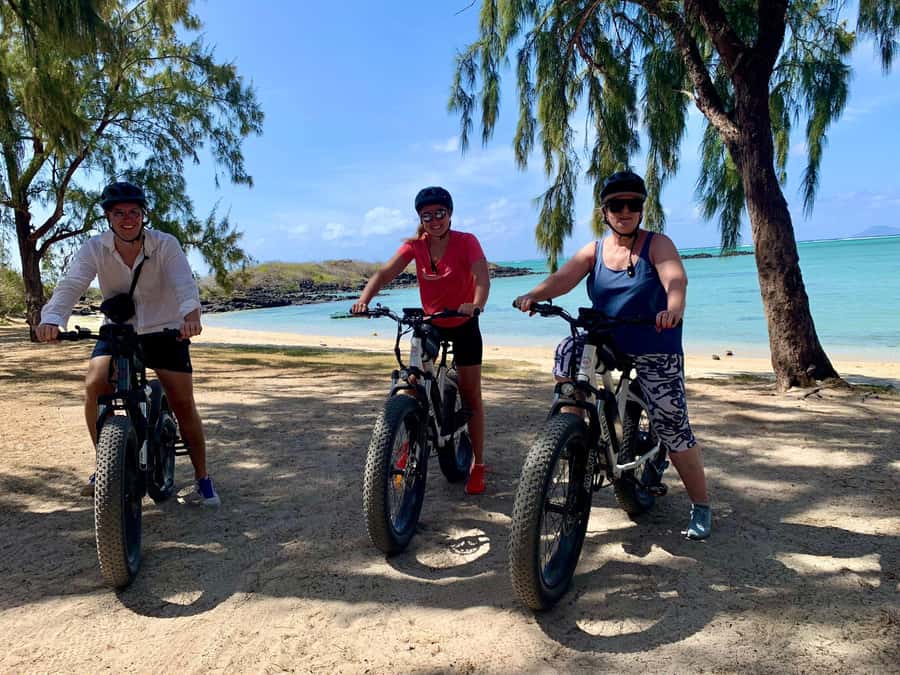 Authentic North East Coast E-bike Guided Tour - Getting comfortable on the Raptor fat e-bikes
