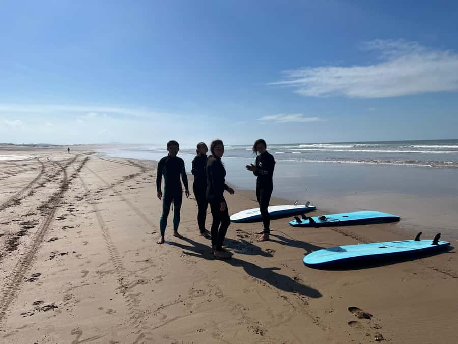 Beginners friendly surf in nice spots - Who will enjoy this lesson most