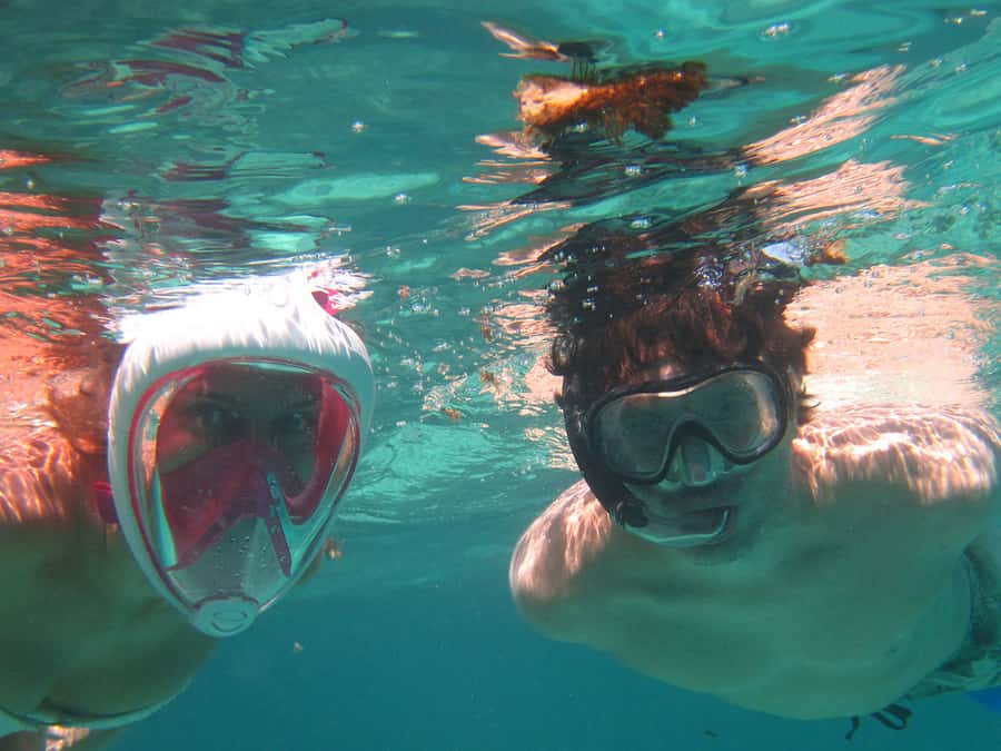 Blue Bay: Half-Day Snorkeling Trip with Creole Picnic Lunch - First snorkeling stop near Ile aux Aigrettes