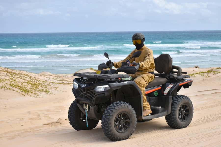 Boa Vista Quad Tour: Shipwreck & Viana Desert (2-Hour) - The Cabo Santa Maria shipwreck at the beach