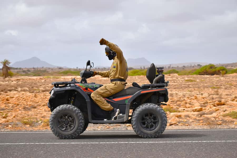 Boa Vista Quad Tour: Shipwreck & Viana Desert (2-Hour) - How much driving time will you get?
