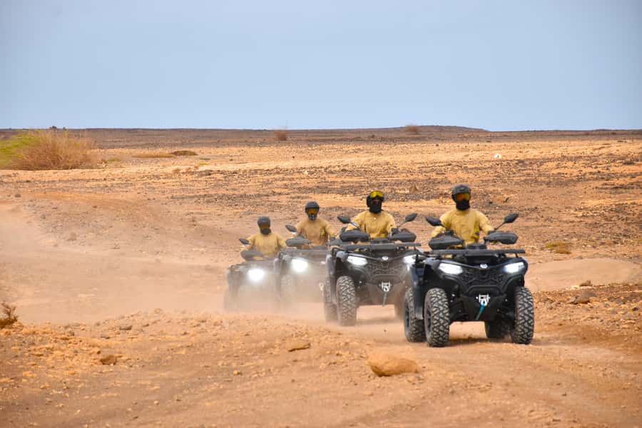 Boa Vista Quad Tour: Shipwreck & Viana Desert (2-Hour) - Starting in Sal Rei with pickup and safety gear