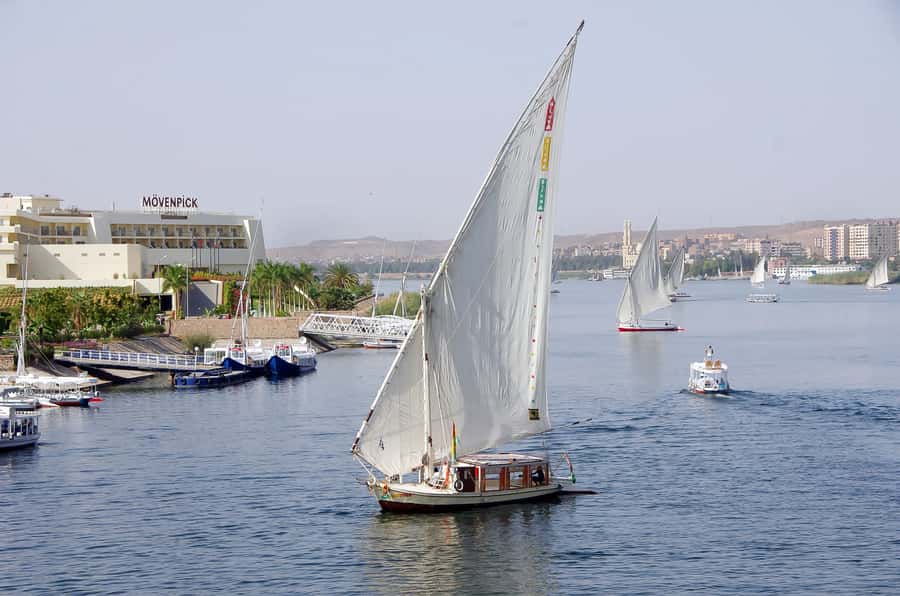 Cairo: 1 or 2-Hour Felucca Ride on the Nile with Transfers - The sights from the water