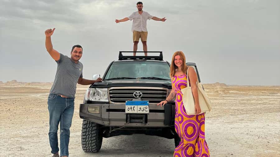 Cairo: 2-Day Bahariya & White Desert Private Camp Adventure - One night of genuine desert camping