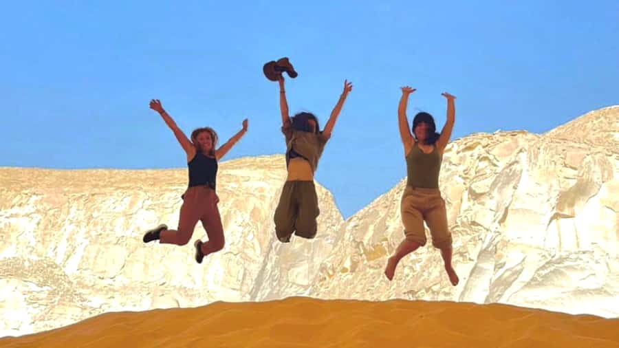 Cairo: 2-Day Bahariya & White Desert Private Camp Adventure - The four-hour road to Bahariya Oasis