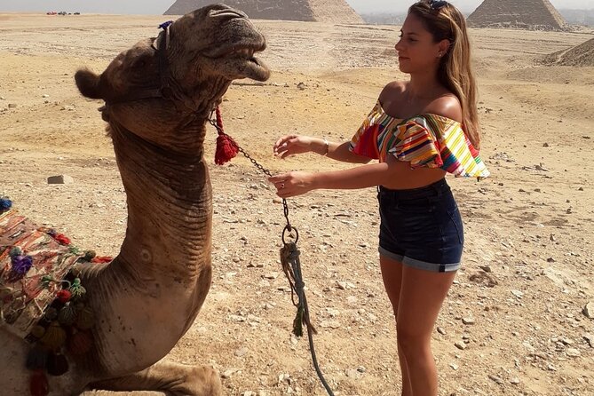 Cairo 8 Hour Private Tour of Pyramids, Egyptian Museum and Bazaar - Three pyramids and one unforgettable Sphinx