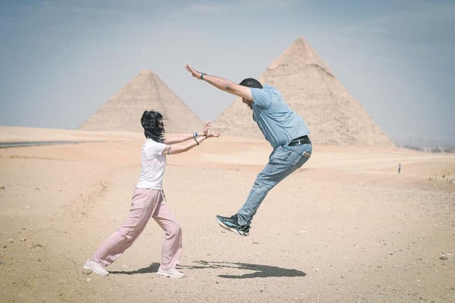 Cairo Day Tour: Pyramids, Museum, Camel Ride & Local Lunch - One day, three major Cairo sights, and a lot of ground
