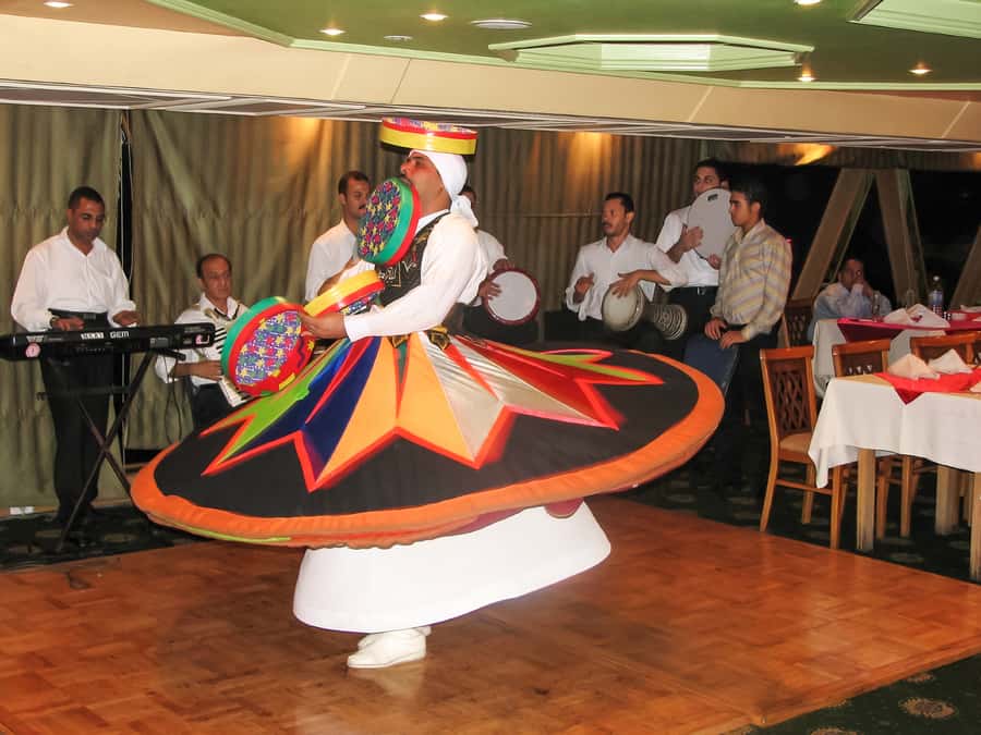 Cairo: Dinner Cruise on the Nile River with Entertainment - Cairo’s lights from the river