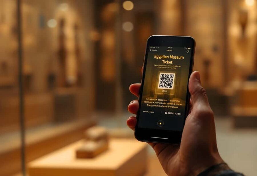 Cairo: Egyptian Museum of Antiquities online QR Ticket - Receiving the QR ticket before your museum visit