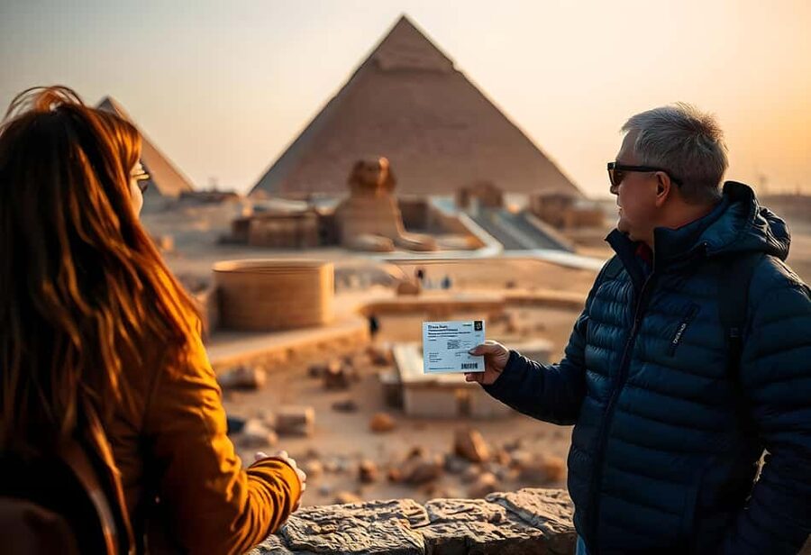 Cairo: Giza Pyramids Skip-the-Line Fast Entry Pass - The Great Sphinx and the value of the plateau