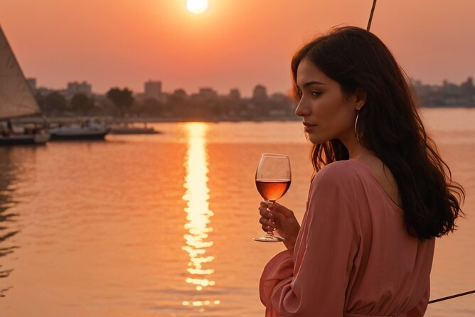 Cairo/Giza: Sunset Dinner Cruise on the Nile River Tour with Show - What happens during the two-hour cruise