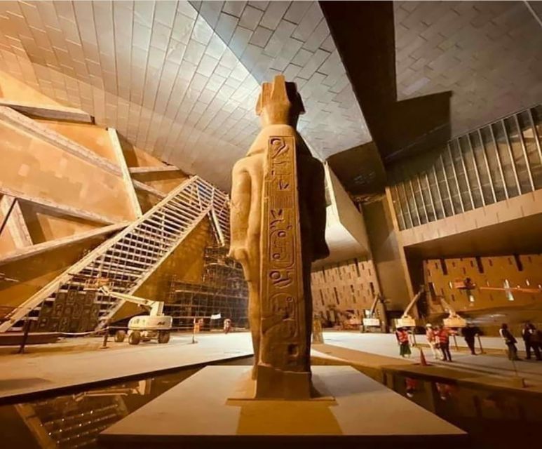 Cairo: Grand Egyptian Museum QR Ticket - Four exhibition halls and ancient Egyptian objects