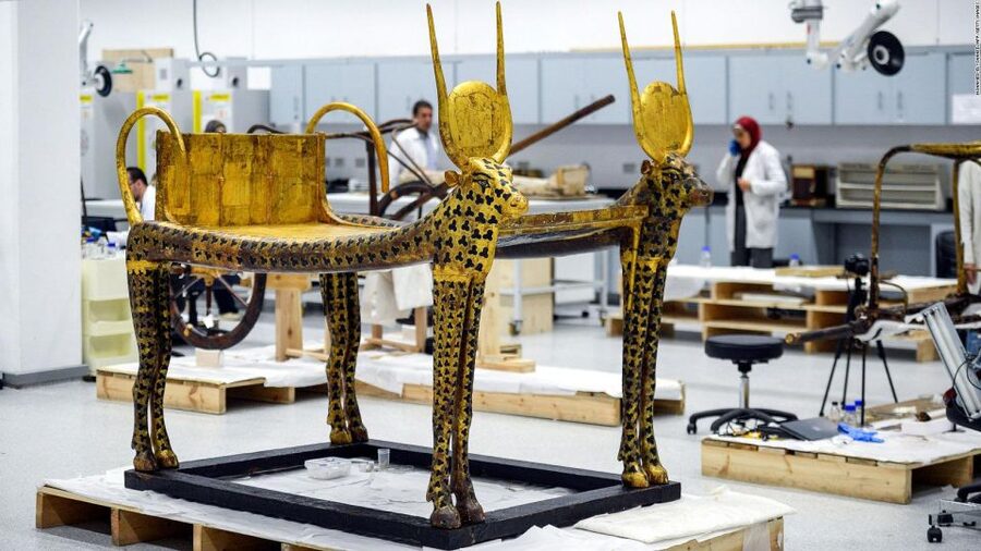 Cairo: Grand Egyptian Museum QR Ticket - The Hall of Mirrors and Tutankhamun experience